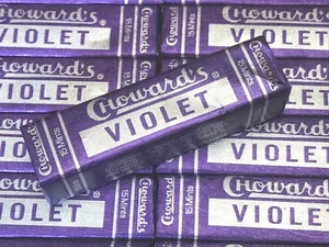 Choward's Violet Mints - 12 PACK - C Howard's Floral Flavored Candy - FREE SHIP - Picture 1 of 1