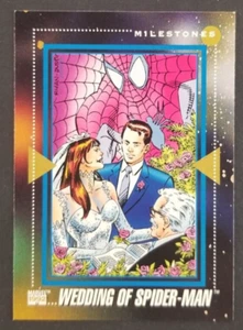 Tarjeta Marvel Impel de boda Spiderman 1992 #199 (nuevo) - Imagen 1 de 2