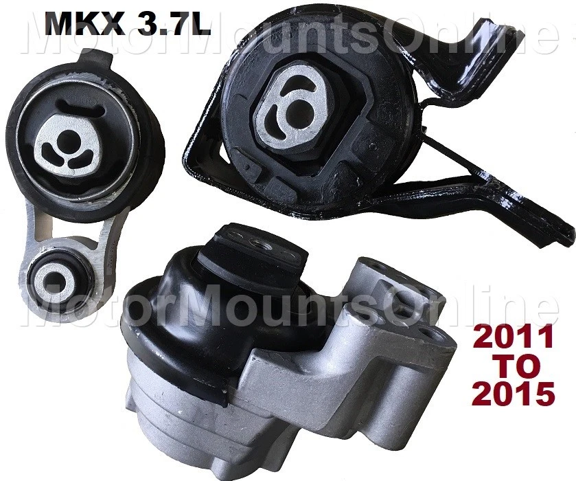 9R3127 3pc Motor Mounts fit FWD AWD Lincoln MKX 2011 - 2015 3.7L ENGINE Trans - Image 1 of 1
