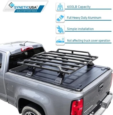 MR-Retract Tonneau Cover w/Rack For 2007-2026 Tundra 5.6ft bed w/o Deck Rails - Image 1 of 4