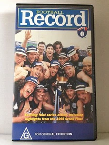 FOOTBALL RECORD CARLTON BLUES 1995 HIGHLIGHTS ~ VHS VIDEO - Foto 1 di 2