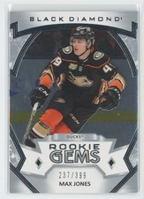 2019-20 Upper Deck Black Diamond Rookie Gems Max Jones RC /399 #RG-MJ