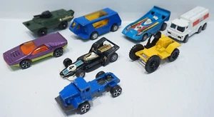 8 - VINTAGE CORGI JUNIORS DIE-CAST CARS WHIZZWHEELS, GROWLERS + MORE - Picture 1 of 16