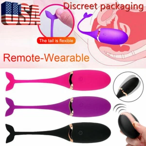 Nipple-Clit-Rechargeable-Vibrator-Personal-Massager-Women-Toys-Lubricants-Remote - Picture 1 of 14
