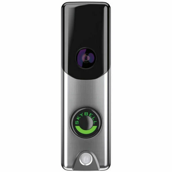 Alarm.com ADC-VDB105 Slim Line Doorbell Camera - Satin Nickel
