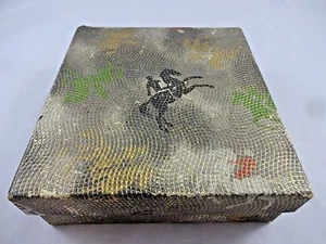 Antique Yardley of London Equestrian Box EMPTY BOX Horse Vintage Packaging - Picture 1 of 6
