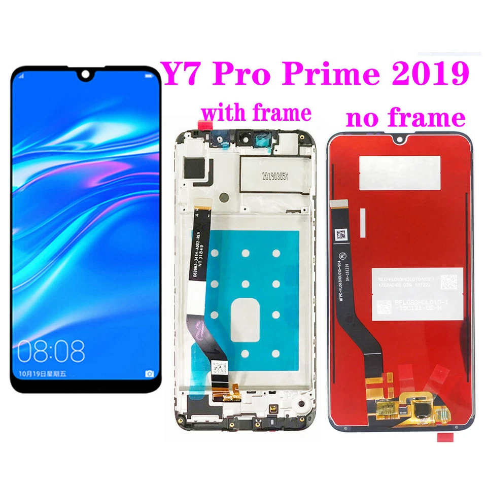 ЖК-дисплей цифровой планшет сенсорный экран для Huawei Y6 Y6 Prime 2019 Y6 Pro Y7 Prime Y9 2018 - Изображение 1 из 4