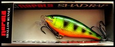 FISHING LURES RAPALA SHAD RAP SHALLOW RUNNER SSR 5 cm FP (Fire Perch) color