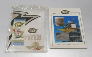Programa 85th Running Indianapolis 500 2001 con talón de boleto - extras - Imagen 1 de 6