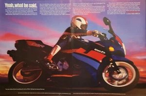 1982 Honda CBR600F2 Motorcycle 2pg Ad - Picture 1 of 1