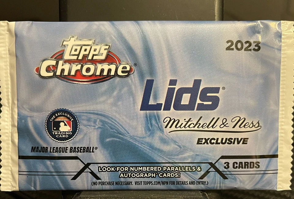 2023 Topps Chrome Lids x Mitchell & Ness Exclusive Promo Pack Sealed/Unopened!! - Image 1 of 1
