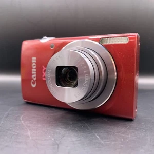 Canon IXY 120 PowerShot Elph 135 Red 16.0 MP Digital Camera Excellent From Japan - Picture 1 of 21