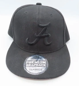 Alabama Crimson Tide Max Headgear Black Baseball Hat Cap - Picture 1 of 13