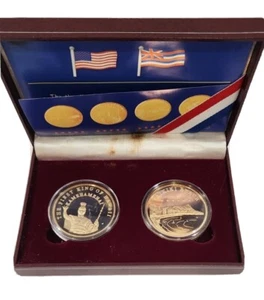 Aloha Hawai'i Coin Of Collection 2001 Uncirculated Souvenir Coins, Only 200,000 - Picture 1 of 7