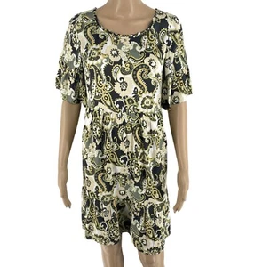ODD MOLLY Women Green Mesmerizing Short Sleeves Dress Size 0 / XS - Picture 1 of 9