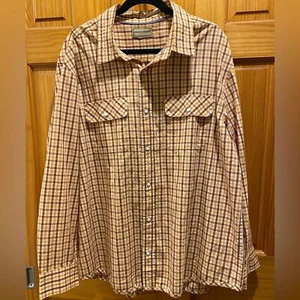 Scandia Woods Plaid Western Shirt Long Sleeve Button Up Pockets Size XL - Picture 1 of 8