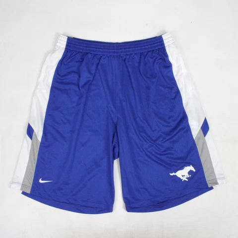 Nike SMU Mustangs Shorts 2XL Texas Southern Methodist University Mens Blue Cover