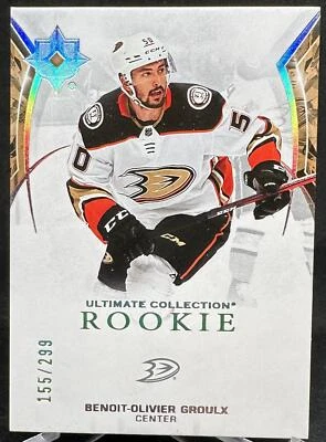 Benoit-Olivier Groulx 2021-22 Upper Deck Ultimate Collection Rookie/ 299 #106 - Image 1 of 2