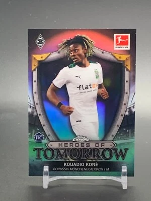 2021-22 Topps Chrome Bundesliga Heroes of Tomorrow HT-KK KOUADIO KONE RC - Image 1 of 2