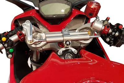 Amortiguador de dirección CNC Racing Ohlins + Kit de montaje para Ducati Supersport/S 17-21 Foto 1 de 4