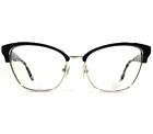 BCBGMAXAZRIA Eyeglasses Frames CARRIGAN Black Gray Tortoise Gold 53-17-135