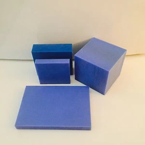 "Hoja de plástico de nailon azul 2 1/2" MC 901 - precio/pie cuadrado - ¡corte a tamaño! - Imagen 1 de 1