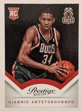 2013-14 Panini Prestige Giannis Antetokounmpo Rookie Card NM