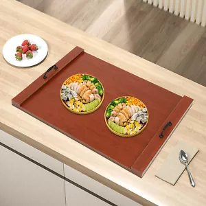Noodle Board Copri Fornello Legno di Bambù Copri Piano per Cucina Fornello Elettrico a Gas - Foto 1 di 21