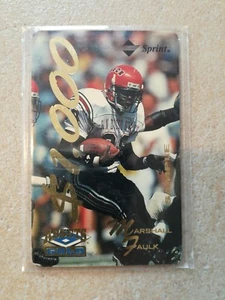 #071 TK Telephonkarte/Phone Sprint Football Assets gold 1000$ new neu rar sample - Bild 1 von 2