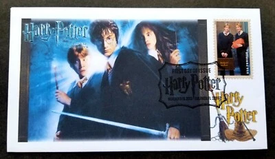 [SJ] USA Harry Potter 2013 Movie Magic Novel (FDC) - Image 1 of 4