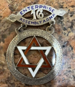 ENTERPRISE 16 ASSEMBLY A.O.M.P 1919 SILVER MEDAL - Picture 1 of 4