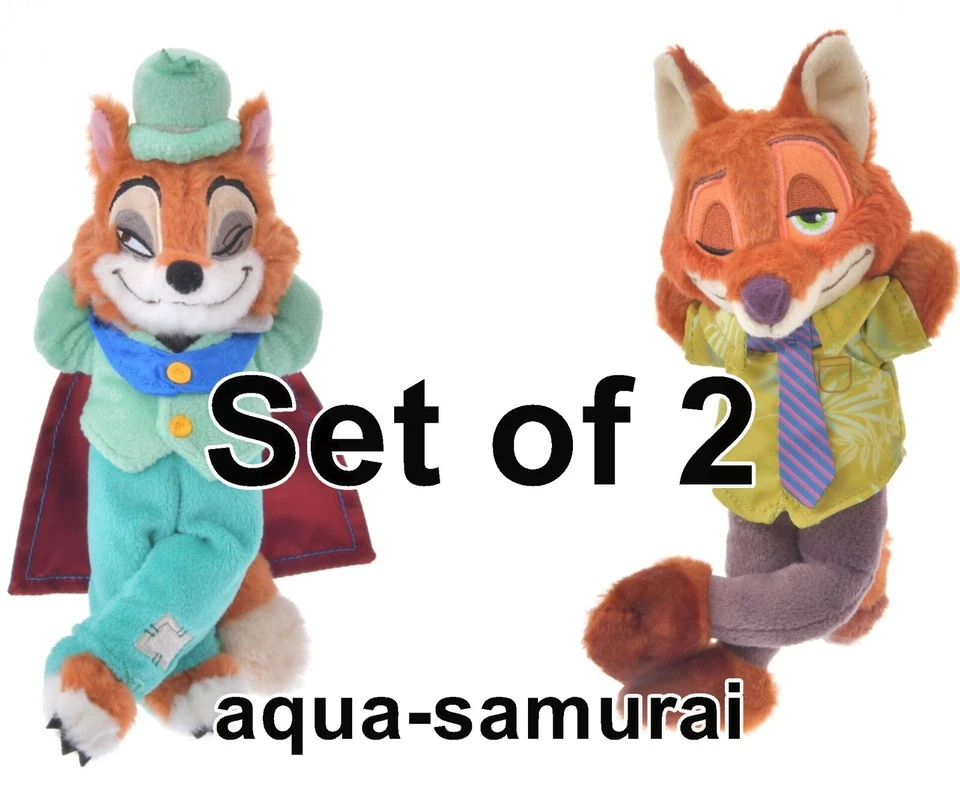 Disney Japan Nick Wilde Zootopia Plush Keychain iketerunuigurumi
