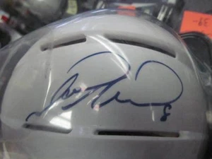 Mini casco firmado por Mark Reechi Philadelphia Flyers/Bruins certificado certificado de autenticidad - Imagen 1 de 1
