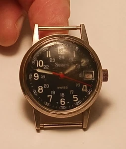 ~RARE Circa. 1967 Vietnam War SOG Sears Swiss Vintage Military Wristwatch~ - Picture 1 of 6
