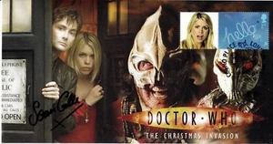 Doctor Who Christmas Invasion 2005 Special Stamp Cover Signed SEAN GILDER - Picture 1 of 1