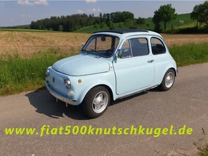 Wunderschöner Fiat 500 Oldtimer Abarth Replica - Bild 1 von 19
