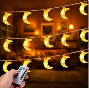 (20FT) Ramadan Lights Decorations 40LEDS - Picture 1 of 6