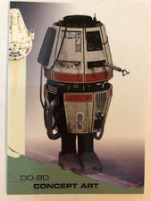 2018 Topps Solo Star Wars Story #95 DD-BD Concept Art SILVER NM-Mint