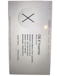 Placa lógica Macbook Pro 13" A1502 2013 i5 2,4 GHz 4 Gb 820-3536-A 820-3476-A - Imagen 1 de 7
