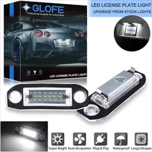 For Volvo S80 XC90 S40 V60 XC60 S60 C70 V50 XC70 LED license plate Lights White - Picture 1 of 11