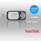 SanDisk 16GB Ultra USB Type-C Flash Drive - USB3.1 (Gen 1)&lt;br&gt;&lt;i&gt;130MB/s Read