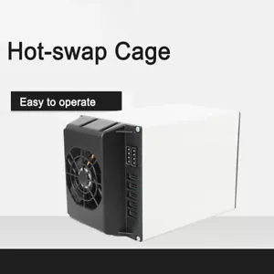 HDD Enclosure Hot Swap Cage 5-Bay 3 x 5.25" Drive Bays 5x SATA 3.5"/2.5"Sas HDD - Picture 1 of 12