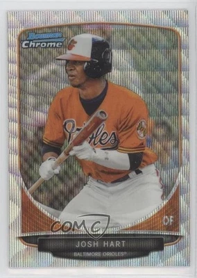 2013 Bowman Draft Draft Picks Chrome Silver Wave Refractor /25 Josh Hart #BDPP3 - Image 1 of 2