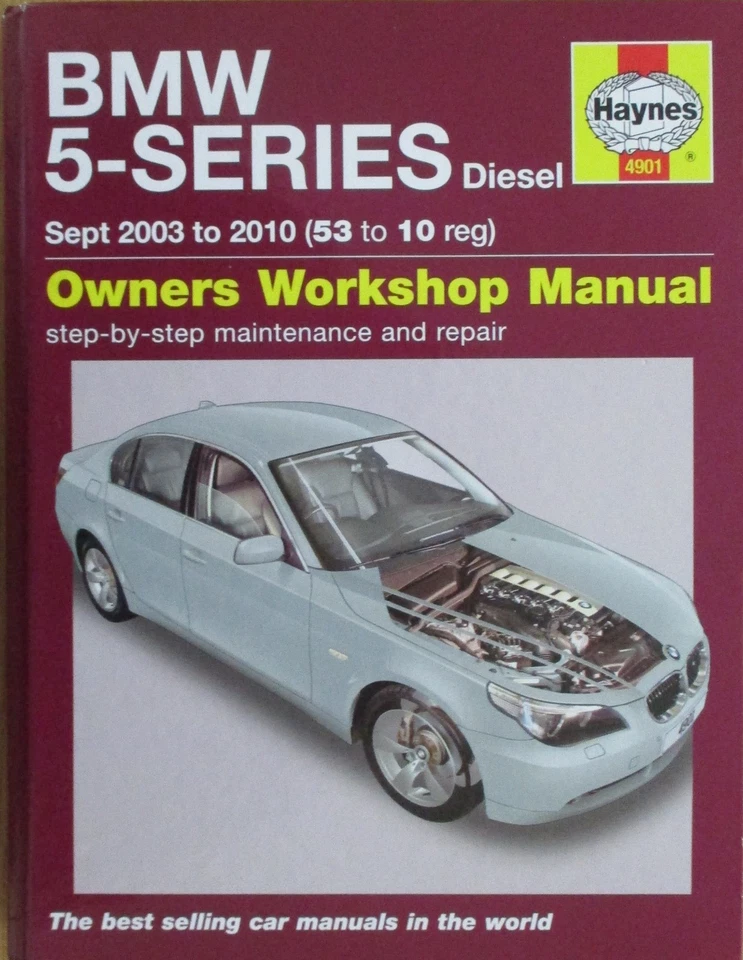 BMW 5 Series Diesel Owners Workshop Manual Sept 2003-2010 {53 to 10 reg} - Image 1 of 2