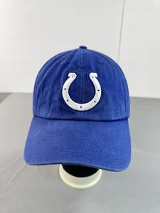Indianapolis Colts Blue Adjustable 47' Brand Cap Adult One Size Hat - Picture 1 of 8