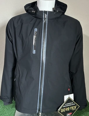 Jaqueta de chuva Sunice Kate golfe feminina tamanho XL Gore-Tex zíper completo preta, nova - Imagem 1 de 4