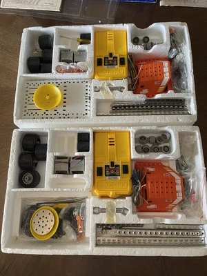 (2) 1980s Erector 500 Motorized Remote Control Building Set *Both are Incomplete - Image 1 of 4