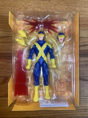 Marvel Legends Cyclops, Nemesis Wave, No Baf Piece Figure Comes Loose - Image 1 of 4
