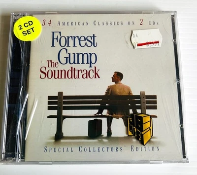 Forrest Gump Soundtrack 2-CD Collectors Edition 2002 Factory Sealed NEW - Image 1 of 3