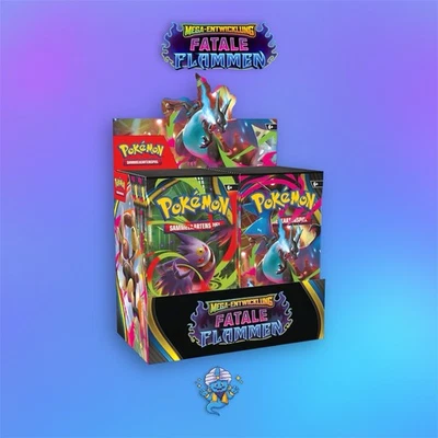 Pokémon Fatale Flammen Display Deutsch Sealed Vorbestellung - Bild 1 von 4